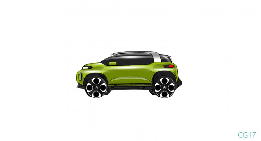  Citroen C-Aircross Concept 2017 года  (фото 9 из 34)
